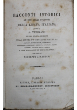 Racconti Istorici 1865 r.