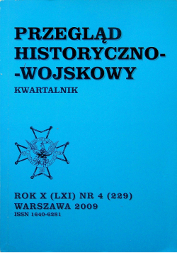 Przegląd historyczno  wojskowy nr 4
