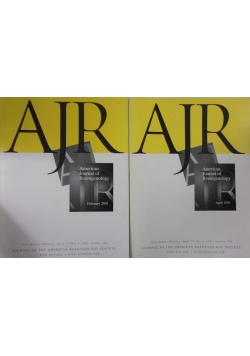 AJR,Vol 176 ,zestaw 2 książek