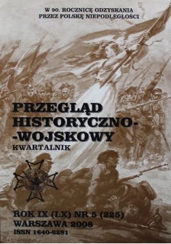 Przegląd historyczno wojskowy Rok IX Nr 5