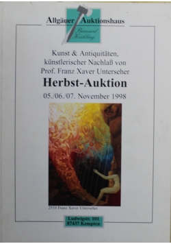 Herbst Auktion November 1998