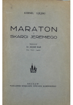 Maraton i Skargi Jeremiego ok 1947 r