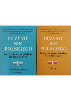 Uczmy się Polskiego Podręcznik języka polskiego dla cudzoziemców, 2 książki