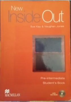 New Inside Out pre-intermediate student's book