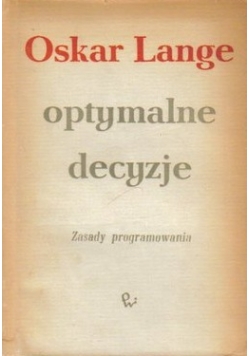 Optymalne decyzje