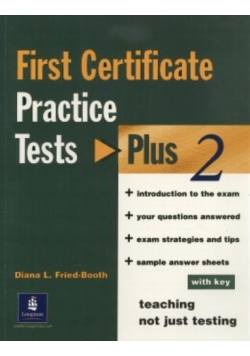 First Certificate Practice Tests plus 2