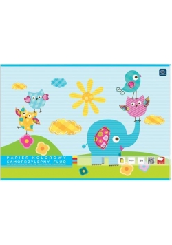 Zeszyt papierów kolorowych s. Fluo B5/8K (10szt)
