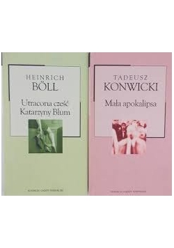 Mała apokalipsa / Utracona cześć Katarzyny Blum