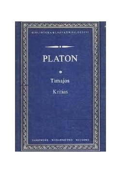 Platon. Timajos, Kritias
