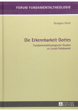 Die Erkennbarkeit gottes NOWA