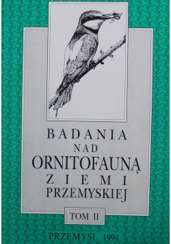 Badania nad ornitofauną ziemi Przemyskiej
