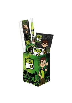 Zestaw przyborów szkolnych w puszce BEN 10 10