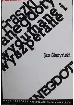 Fraszki anegdoty wydumane i wyszperane + autograf Slężyński