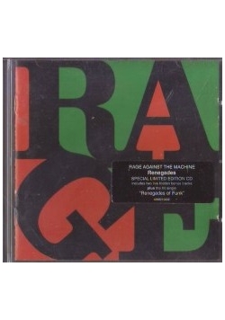Renegades, Płyta CD