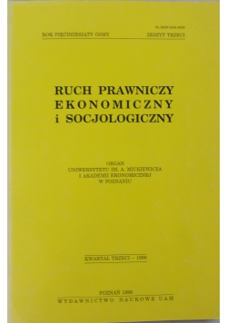 Ruch prawniczy ekonomiczny i socjologiczny