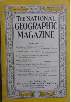 The National Geographic Magazine,1937r