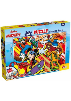 Puzzle 60 dwustronne Myszka Miki i Przyjaciele