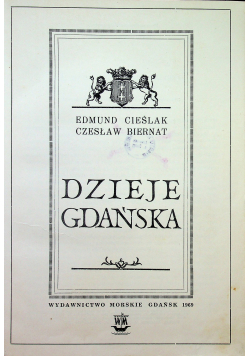 Dzieje Gdańska