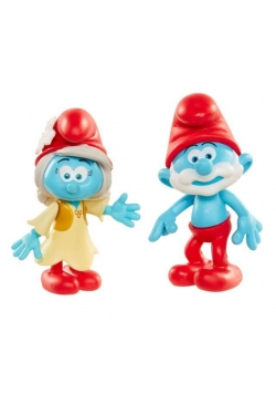 Smerfy 2-pak figurek Papa Smerf + Wierzbina