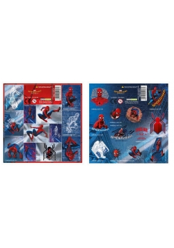 Nalepki 16x16 Spider-Man Homecoming (25szt) DERFOR