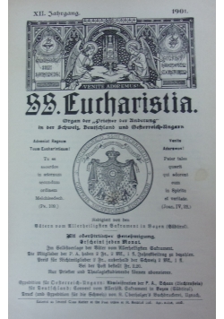 SS. Eucharistia, XIV Jahrgang, 1901 r.