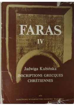 Faras IV  instrictions Grecwues Chretiennes