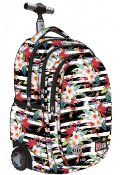 Plecak na kółkach TB1 Tropical Stripes