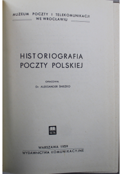 Historiografia Poczty Polskiej