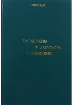 Zagadnienia z astronomii elementarnej