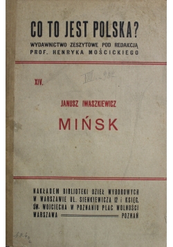 Mińsk 1919 r.