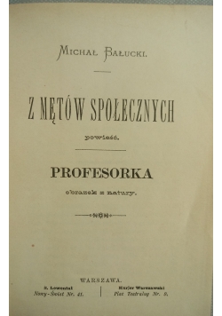 Z mętów społecznych, 1891 r.