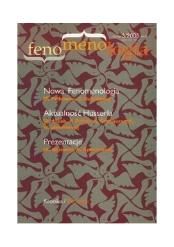 Fenomenologia 3/2005
