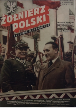 Żołnierz Polski, tygodnik ilustrowany, ok. 1945 r., 63 numery