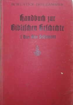Handbuch zur Biblischen Geschichte, 1925 r.