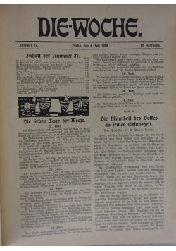 Die Woche, 1908 r.