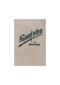 Kampfzeiten, 1928 r.