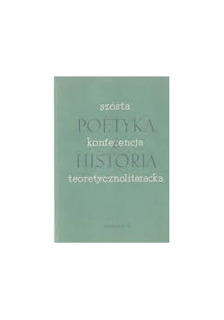 Poetyka i Historia