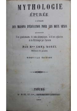 Mythologie Epuree 1850 r.