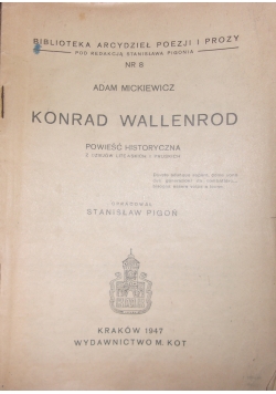 Konrad Wallenrod, 1947r.