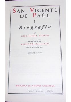 San Vicente de Paul - Biografia