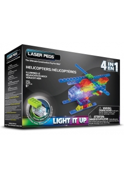 Klocki laser pegs 4 w 1 Helicopter