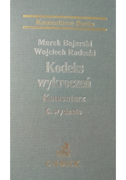 Kodeks wykroczeń Komentarz