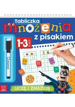 Tabliczka mnożenia z pisakiem Klasy 1-3. Liczę i zmazuję