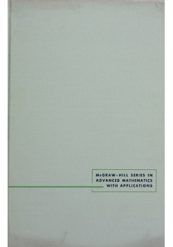 McGRAW - HILL series in advanced mathematics with applications
