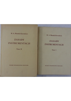 Zasady instrumentacji tom 1 i 2