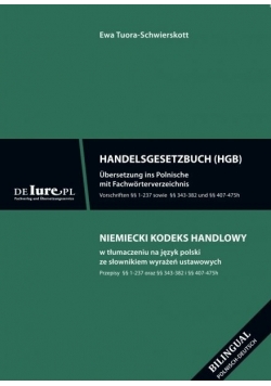 Niemiecki kodeks handlowy w tłumaczeniu na język polski