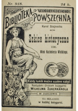 Szkice historyczne IX 1902 r.