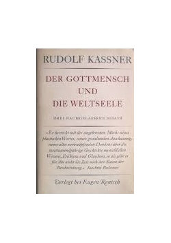 Der Gottmensch und die Weltseele