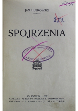Spojrzenia 1909 r