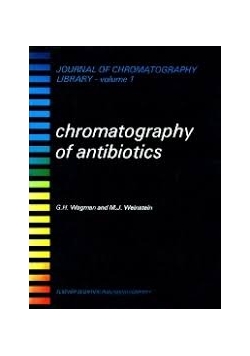 Chromatography of antibiotics